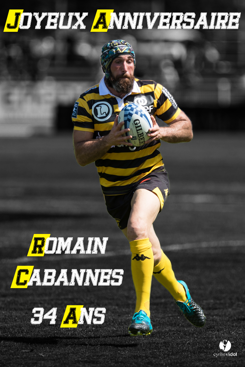Joyeux Anniversaire Romain Cabannes Stade Montois Rugby Landes Joyeux Anniversaire Romain Cabannes Stade Montois Rugby Landes