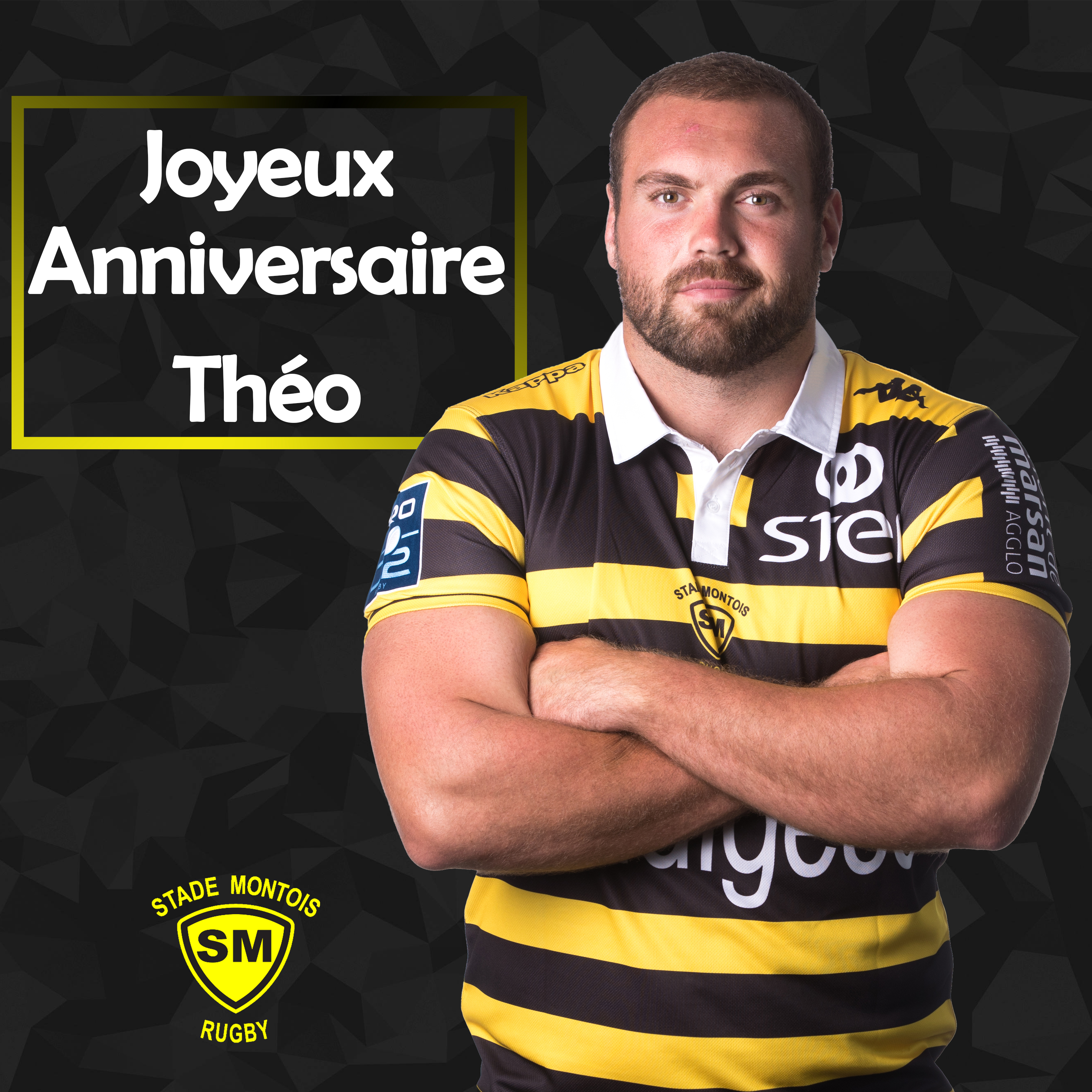 Joyeux Anniversaire Theo Castinel Stade Montois Rugby Landes Joyeux Anniversaire Theo Castinel Stade Montois Rugby Landes