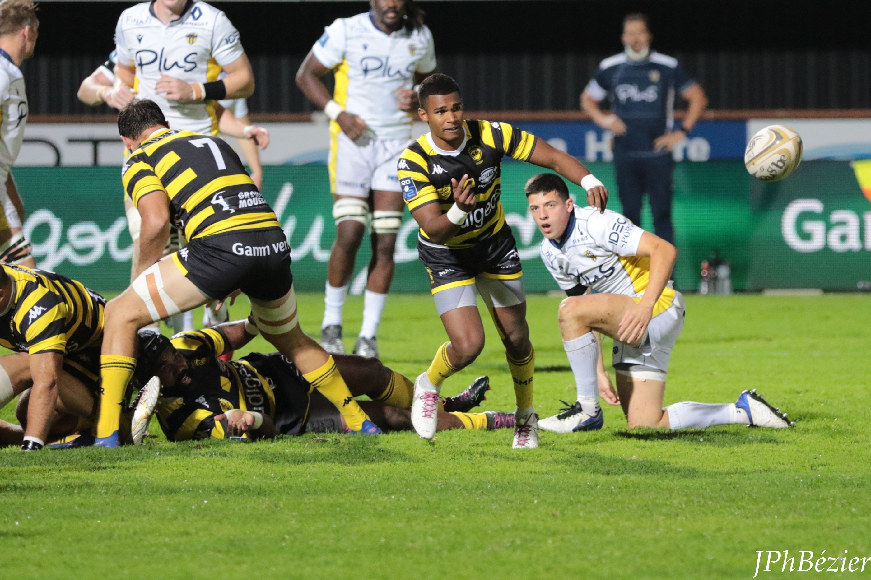 Léo Coly du Stade Montois Rugby