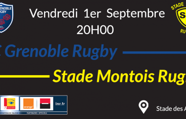 Présentation du match Grenoble vs Stade Montois Rugby