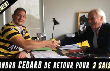Léandro CEDARO fait son retour