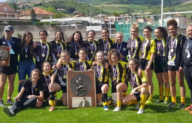 Les cadettes, championnes de France