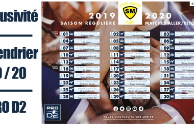 Calendrier 2019 / 2020