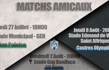 Matchs Amicaux