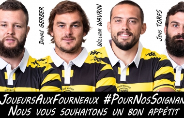 #JoueursAuxFourneaux #PourNosSoignants