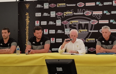 Conférence de presse de Jean Robert Cazeaux, Président du Stade Montois Rugby