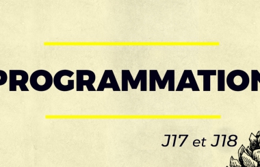 Programmation J17 et J18