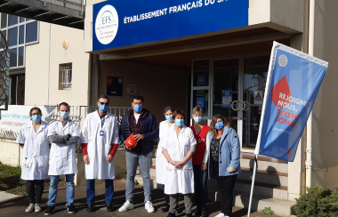 Don du sang : Julien TASTET un ambassaDONNEUR exemplaire