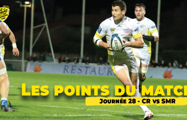 CR vs SMR | Les Points du match