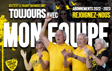 Toujours avec mon équipe...