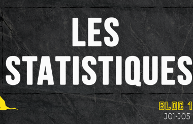 Les statistiques du premier bloc !