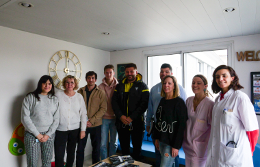 L'association des joueurs avec le Centre Hospitalier Layne 