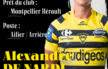 Retour au Moun pour Alexandre DE NARDI