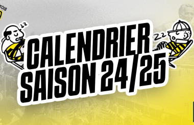 CALENDRIER SAISON 2024/2025