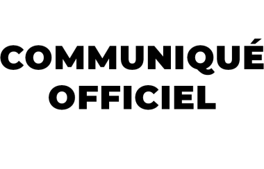 Communiqué Officiel du Club