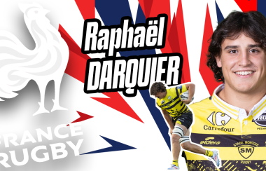 Raphaël Darquier appelé en EDF U20