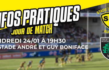SMR-USM | Les infos pratiques pour la J18 à domicile
