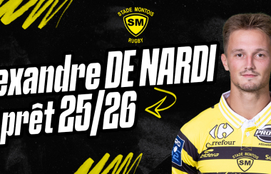 ALEXANDRE DE NARDI PROLONGE SON PRÊT