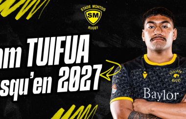RECRUE : SAM TUIFUA - 3e ligne