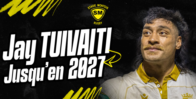 Jay TUIVAITI s'engage jusqu'en 2027