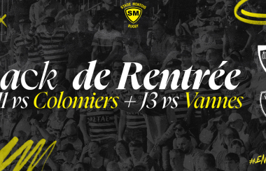 OFFRE Billetterie | PACK Colomiers + Vannes (J1 et J3 à Boni')