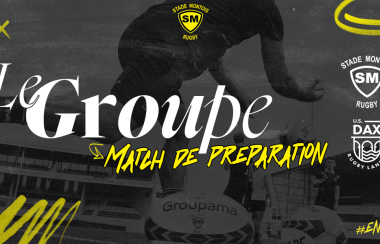 Le Groupe pour le match amical face à Dax - 21/08