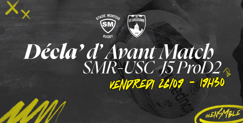 SMR-USC | Décla d'avant-match