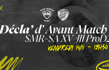 SMR-SAXV | Décla d'avant-match