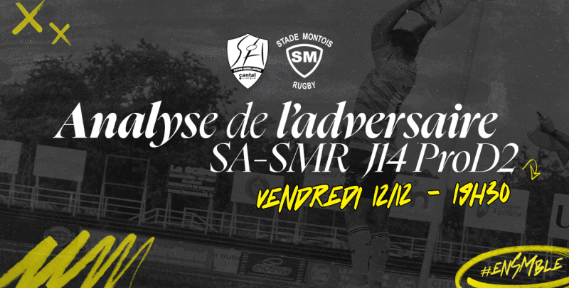 SA-SMR L'analyse de notre adversaire du jour