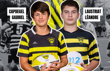 Les convocations Stage Bleu Léandre Laustriat & Gabriel Capdegel