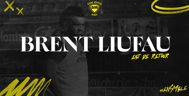 Retour de Brent Liufau - prêt fin de saison Section Paloise 
