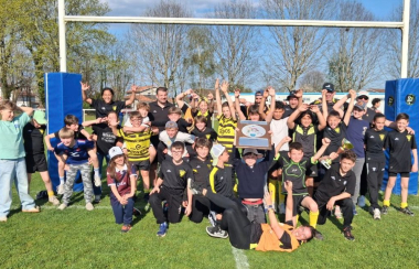 Les U12 champions des landes