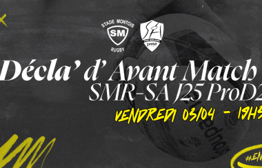 SMR-SA | Décla d'avant-match