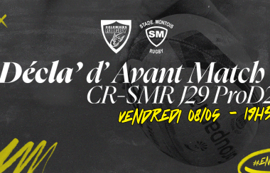 CR-SMR | Décla d'avant-match