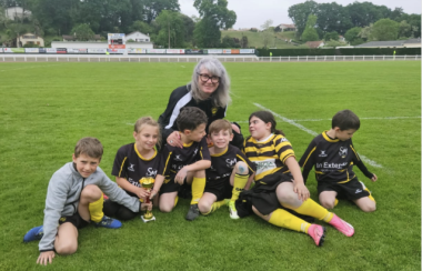 Les U8 Champions des Landes 
