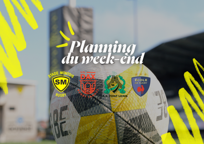 ASSO-Le planning du week-end 