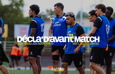 SMR-CSBJ | Décla d'avant-match
