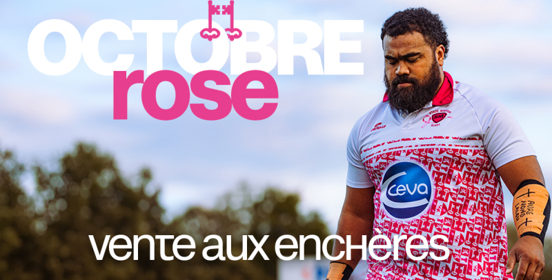 Octobre Rose : des maillots de Warm-Up aux enchères pour soutenir la lutte contre le cancer du sein