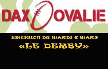 Emission DAX OVALIE du Mardi 6 mars sur le DERBY USD/SMR