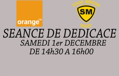 Séance de dédicace à la boutique ORANGE de Mont de Marsan