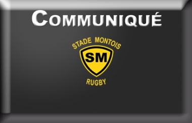 Le Stade Montois Rugby communique :