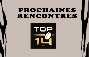 Les prochaines rencontres du Stade Montois Rugby Pro