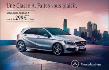 Offre promotionnelle Mercedes-Benz
