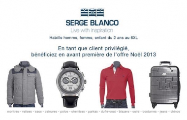 C'est déjà Noël chez SERGE BLANCO