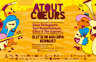 FESTIVAL ATOUT COURS à BENQUET du 27 AU 30 MAI 2014