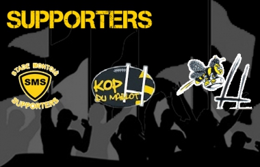 Nos supporters sont là debout ...