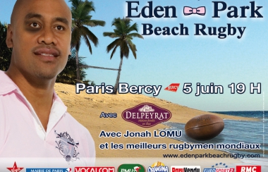 Delpeyrat partenaire de l'Eden Park Beach Rugby