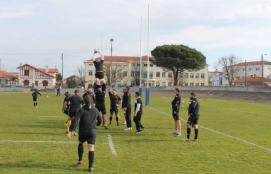 Images de la mise en place contre Narbonne