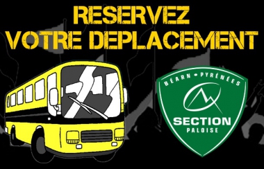 Déplacement des supporters à Pau