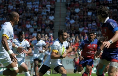 Images du match à Béziers